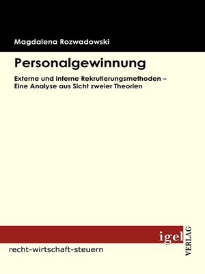 cover image of Personalgewinnung